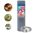 Tela Hexagonal Coleira Morlan 1 BWG 24 1,20m x 50m Arame Fio 16 Galinheiro Viveiro