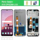 Tela LCD De 6,53 Polegadas Para OPPO A16 A16S CPH2269 CPH2271 Com Digitalizador Touch E Aro De