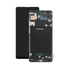 Tela LCD Samsung Galaxy A71 A715 A715F Com Touch Screen Digital E Aro De Reposição