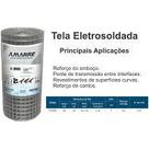 Tela Malha Soldada 50cm X 25mts Reforço Fachada Tela Malha Soldada 50cm X 25mts Reforço Fachada