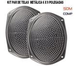 Tela metálica grade para alto falantes 6x9 Polegadas Tela metálica grade para alto falantes 6x9 Polegadas