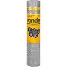 Tela metálica hexagonal, malha 1", 22 BWG x 1,0 m, com 50 m, pinteiro, VONDER