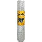 Tela metálica hexagonal, malha 2", 18 BWG x 1,2 m, com 50 m, galinheiro, VONDER