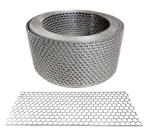 Tela Moeda Aço Inox, 2metro X 24cm P/ grelhas churrasqueira Tela Moeda Aço Inox, 2metro X 24cm P/ grelhas churrasqueira
