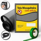 Tela Mosquiteira Adesiva Fibra de Vidro para Janela Instalação Rápida e Proteção Contra Insetos Tela Mosquiteira Adesiva Fibra de Vidro para Janela Instalação Rápida e Proteção Contra Insetos