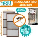 Tela Mosquiteira Ajustável 68 a 127cm x Largura 47cm Kit 2 Unidades