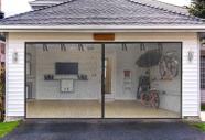 Tela Mosquiteira para Porta de Garagem Elytsemoh 375x246 cm Fibra de Vidro Resistente