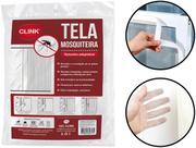 Tela Mosquiteiro Com Tiras Aderentes Ajustável Para Janela Porta Paredes Anti Inseto 150x180