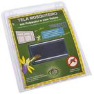 Tela Mosquiteiro Preta com tiras autocolantes 1,25 x 1,05 Metros - 400/PROT.A - VICTORIA REGGIA Tela Mosquiteiro Preta com tiras autocolantes 1,25 x 1,05 Metros - 400/PROT.A - VICTORIA REGGIA