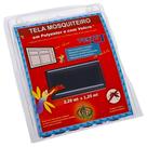 Tela Mosquiteiro Preta com tiras autocolantes 1,25 x 2,25 Metros - 400/PROT.G - VICTORIA REGGIA Tela Mosquiteiro Preta com tiras autocolantes 1,25 x 2,25 Metros - 400/PROT.G - VICTORIA REGGIA