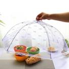 Tela Mosquiteiro Rede Protetor De Alimentos Retrátil 40x46cm - Grande