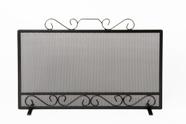Tela para Lareira Reta com arabesco 90x56 GG 082 Gramado Haus Tela para Lareira Reta com arabesco 90x56 GG 082 Gramado Haus