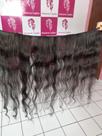 Tela para mega hair cabelo humano liso ondulado 60cm