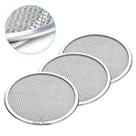 Tela Para Pizza 40 cm Redonda Em Alumínio Reforçado Kit 3 Peças