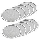 Tela Para Pizza Em Alumínio 30 Cm Resistente Kit 10 Peças