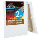 Tela PHOENIX Gallery 76 x 101 cm, kit com 2 unidades, 100% algodão, 330 ml