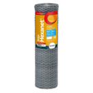 Tela Pinteiro 1m X 50m Fio 22 Belgo Hexanet Leve Galvanizada Tela Pinteiro 1m X 50m Fio 22 Belgo Hexanet Leve Galvanizada