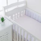 Tela Protetora Para Berço Americano de Bebê Toque Macio Segurança Quarto Sono Tranquilo Mamãe Papai