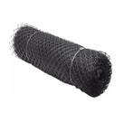 Tela Pvc Proteção Viveiro Preto Rolo 1x50M