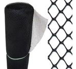 Tela Pvc Viveiro Preto 1 X 10metros