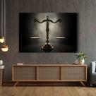 Tela Quadro Decorativo p para Sala QuartoBalança da justiça 130x90