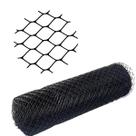 Tela Reforçada Galinheiro 1x50M Preta Tecelagem Atóxica - Anti-Ferrugem Tela Reforçada Galinheiro 1x50M Preta Tecelagem Atóxica - Anti-Ferrugem