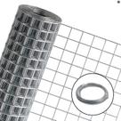 Tela Soldada 25mm 15x0,50m + Arame Galvanizado 18 BWG 10m