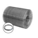 Tela Soldada 25mm 25m x 0,50m + Arame Galvanizado 18 BWG 10m