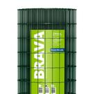 Tela Soldada revestida com PVC Verde Brava (Fio 2,50mm / Malha 5x10cm) - Rolo 25m