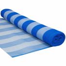 Tela Tapume 1,20m X 50m Listrada Azul/Branco - PLASTCOR