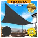 Tela Tecido Preto 4x3 Decorativa Sombreamento Poliester