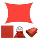 Tela Toldo Sombreamento 90% Cor Vermelho Cobertura Decorativa 4x3 Metros Tela Toldo Sombreamento 90% Cor Vermelho Cobertura Decorativa 4x3 Metros