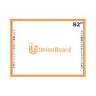 Tela touchscreen unionboard color laranja 82 polegadas