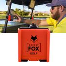 Telefone Caddy DESERT FOX GOLF Red ajustável para carrinho de golfe