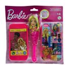 Telefone Celular Barbie C/ Leque Capinha Brinquedo Infantil Menina Criança Smartphone