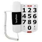 Telefone com fio Acenis com botões grandes e campainha amplificada de 80 dB