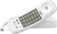 Telefone com fio AT&T 210 Basic Trimline para montagem na parede branco