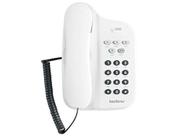 Telefone Com Fio Intelbras TC 500 - Branco