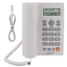 Telefone com fio Yoidesu Caller ID branco