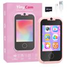 Telefone de Brinquedo Inteligente Eltrynic Kids com Câmera Dupla (3 a 7 anos) - Rosa
