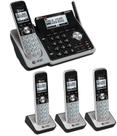 Telefone fixo AT&T TL88102 com 3 ramais, 2 linhas, DECT 6.0