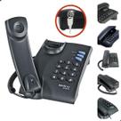 Telefone Fixo com Fio e Chave Intelbras Pleno Mesa ou Parede Escritório Doméstico Empresa