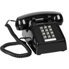 Telefone Fixo com Fio Sangyn Classic - Design Vintage Retro Preto