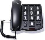 Telefone Fixo com Fio Tok Facil Intelbras com Teclas Grandes e Sinalizador Ideal para Idosos e Pessoas com Dificuldade de Visão Telefone Fixo com Fio Tok Facil Intelbras com Teclas Grandes e Sinalizador Ideal para Idosos e Pessoas com Dificuldade de Visão