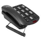 Telefone Fixo com Fio Tok Fácil Preto Intelbras