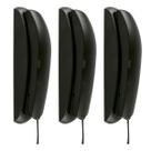 Telefone Gôndola com Fio Intelbras com Função Interfone TC 20 Preto - 3 Unidades