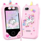 Telefone infantil Luoba Touchscreen Learning com câmera dupla de 8 GB Telefone infantil Luoba Touchscreen Learning com câmera dupla de 8 GB