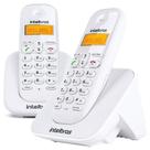 Telefone Intelbras Sem Fio TS 3112 + Ramal, Identificador de Chamadas, Branco - 4123002 Telefone Intelbras Sem Fio TS 3112 + Ramal, Identificador de Chamadas, Branco - 4123002
