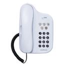 Telefone Intelbras TC500 Branco - Mesa e Parede com 5 Funções