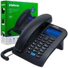 Telefone Mesa Com Fio Intelbras TC60 ID Preto